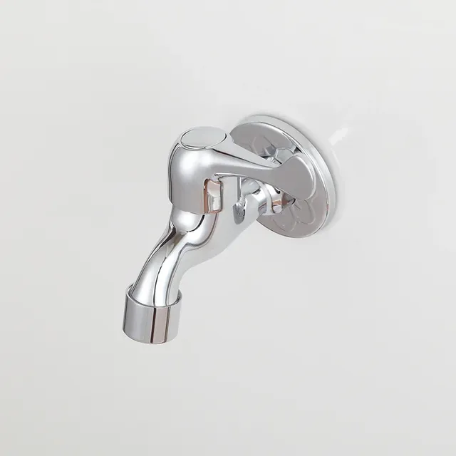 Robinet d'eau froide de lavabo mural de salle de bains… – vue 5
