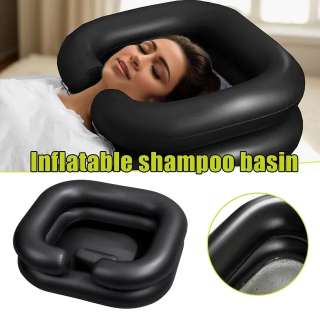 Lavabo gonflable portatif de shampooing de PVC pour le…