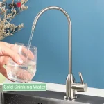Fliger robinets de cuisine 1/4 « en acier inoxydable, robinet à boire directe, purificateur d&rsquo;eau, robinet à filtre d&rsquo;eau potable, robinet Torneira