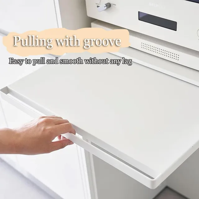 Support de rangement pour micro-ondes de cuisine – vue 2