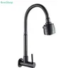 Robinet mural noir mat acier inoxydable col cygne… – vue 2