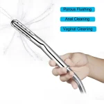 Douche corps propre femme laveuse pistolet de pulvérisation tête vagin rinçage fond de toilette Vaginal Anal Instrument pomme de douche Bidet ensemble