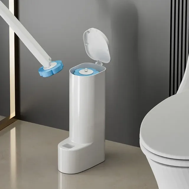 1 ensemble de nettoyeur de brosse de toilette jetable… – vue 2