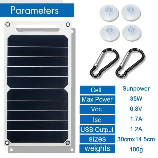 Panneau de chargeur solaire Portable 35W – vue 3