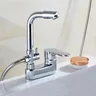 Robinet de douche de lavabo chromé – vue 2