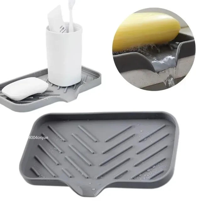 Plateau d'évier en Silicone avec vidange – vue 2