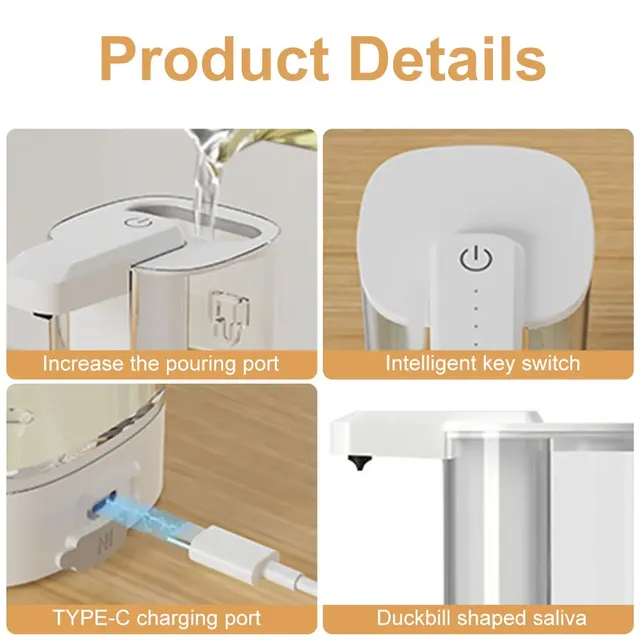 Distributeur savon automatique sans contact mural mains… – vue 5