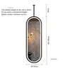 Miroirs décoratifs muraux avec lumières – vue 6