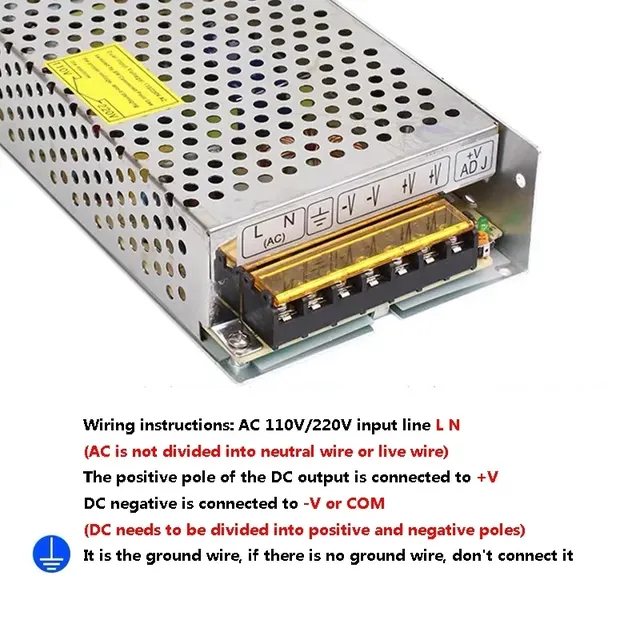 Alimentation électrique 5V 12V 24V 36V SMPS 5 12 24 36 V… – vue 5
