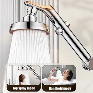 Pommeau de douche à grand panneau pressurisé