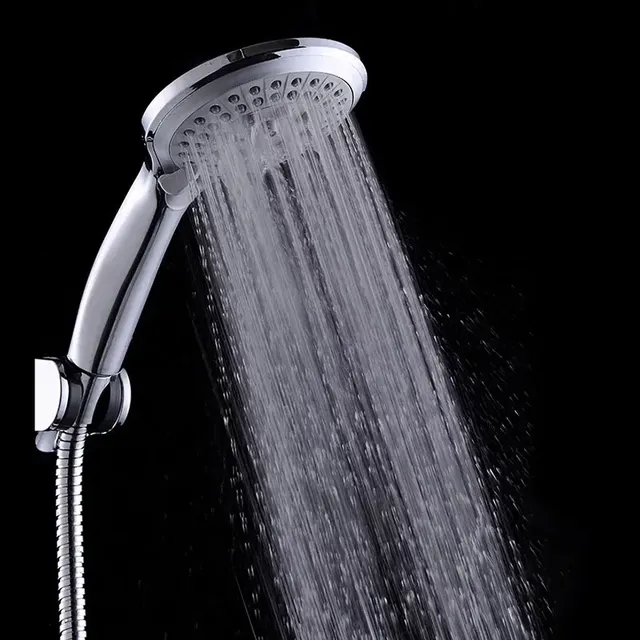 Zhangji-Ensemble de pommeau de douche rond avec tuyau de…