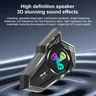 Bluetooth 5.4 casque de Moto sans fil casque mains… – vue 3