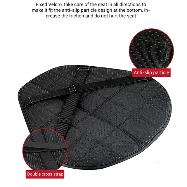 Housse de coussin d'air universelle pour siège de moto – vue 6