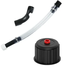 Tuyau de remplissage de carburant de course Flexible, Transparent, détachable, bouchon de remplacement de carburant de course, sans fuite, Kit de cintreuse de tuyau de 14 pouces, remplissage de voiture