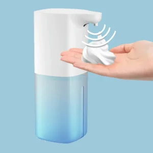 Distributeur automatique de savon à capteur infrarouge, désinfectant pour les mains, mousse Rechargeable par USB, Applicable à la cuisine et à la salle de bain Distributeur automatique de savon à capteur infrarouge, désinfectant pour les mains, mousse Rechargeable par USB, Applicable à la cuisine et à la salle de bain
