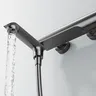 Mitigeur thermostatique mural noir anthracite inox… – vue 3