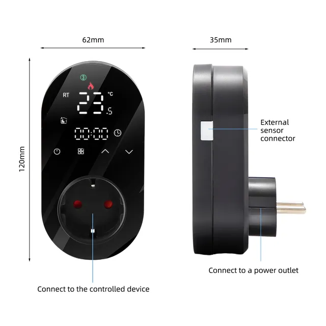 Prise de Sortie Thermoélectrique Wi-Fi 16A – vue 6