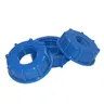 Robinet vanne plastique polypropylène blanc bleu poignée… – vue 3