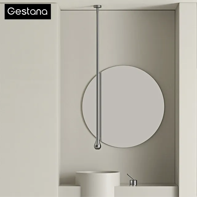 Robinet de sortie d'eau de style plafond en laiton noir… – vue 2