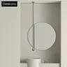 Robinet de sortie d'eau de style plafond en laiton noir… – vue 2