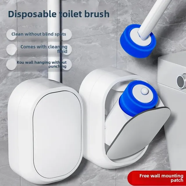 Brosse toilette jetable têtes remplaçables manche long…