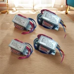 Transformateur de puissance 1W 5W 8W 10W 12W 15W 20W 30W 50HZ, entrée AC 220V, sortie AC 6V 9V 15V 18V 24V 30V 36V 48V 110V, simple V 2 lignes