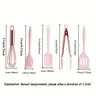 Ensemble cinq pièces d'ustensiles de cuisine en or rose… – vue 2