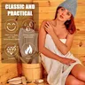 Sauna Anti-chaleur Sauna chapeau épaissir laine feutre… – vue 2