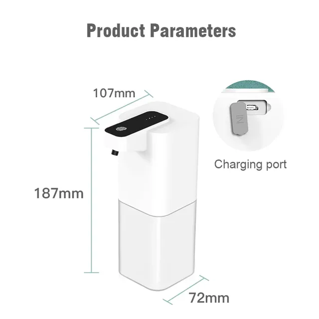 Distributeur automatique de savon liquide – vue 6