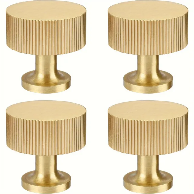 Boutons d'armoire rétro en laiton