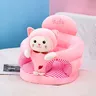Chaise pour enfants en peluche douce – vue 2