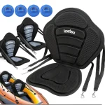 Siège de Kayak réglable avec dossier EVA, coussin de planche à pagaie, chaise pliable SUP, bateau gonflable, accessoire de canoë, coussin de Sports aquatiques