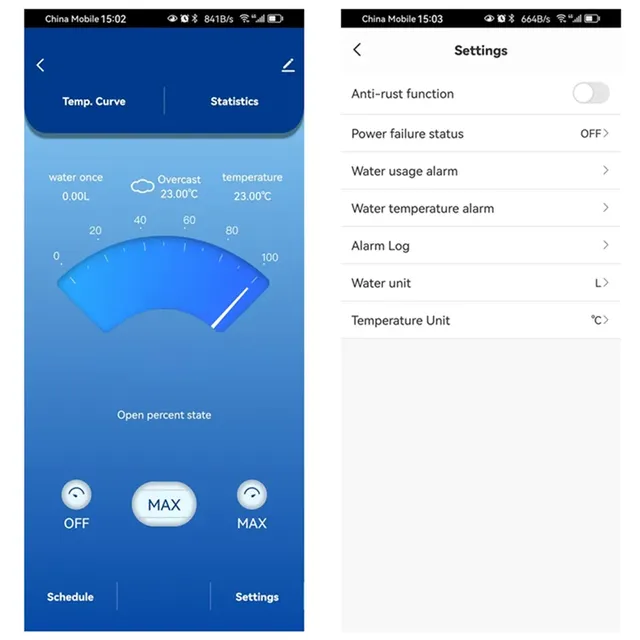 AFOURT-2X Tuya Wifi intelligent vanne d'eau compteur… – vue 2