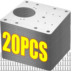 Analyste de plaque de réparation de charnière d’armoire, plaque de montage de charnière de porte de meubles en acier inoxydable avec vis pour la maison, la cuisine Chi Board, 20 pièces, 2 pièces Analyste de plaque de réparation de charnière d’armoire, plaque de montage de charnière de porte de meubles en acier inoxydable avec vis pour la maison, la cuisine Chi Board, 20 pièces, 2 pièces