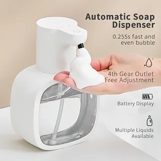 Distributeur automatique savon moussant sanscontact rechargeable…