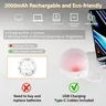 Ampoule LED RVB multicolore rechargeable dimmable… – vue 5