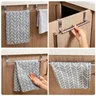 Porte serviettes acier inoxydable argenté brossé… – vue 4