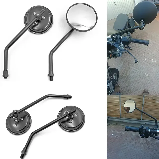 Rétroviseur rond de moto Harley M8 – vue 3