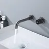 Robinet de salle de bains en laiton noir – vue 5