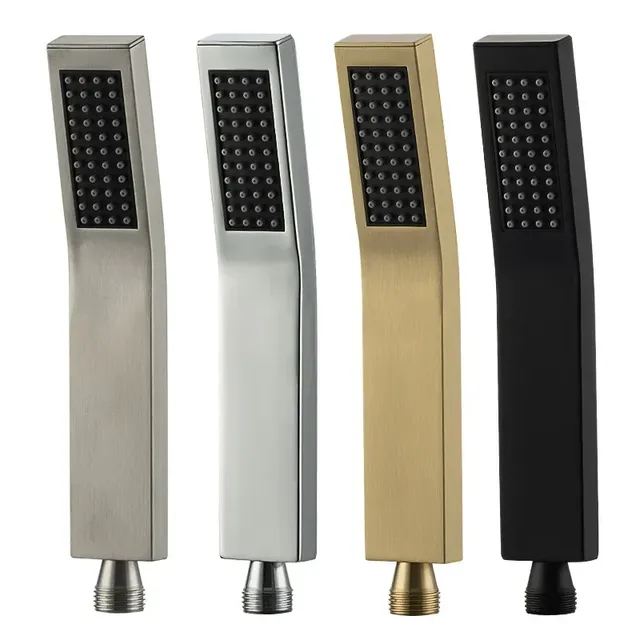 Douche à main carrée haute pression en acier inoxydable… – vue 2