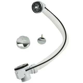 Kit vidange baignoire trop plein siphon flexible tuyau corrugé…