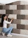 Panneaux muraux 3D PU Rock 25x45CM – vue 4