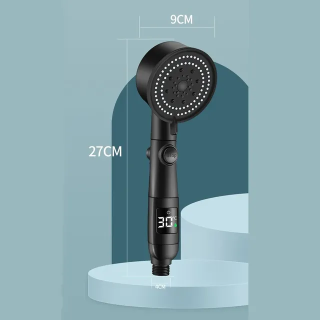 Pommeau de douche à main haute pression pour salle de bain – vue 5