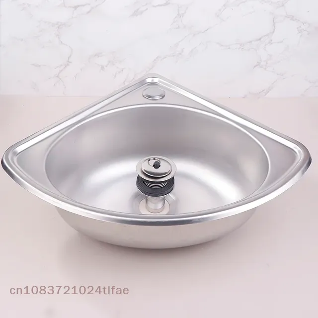 1 Pc Kitchen Sink Stainless Bathroom Basins Camper… – vue 5