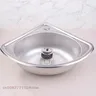 1 Pc Kitchen Sink Stainless Bathroom Basins Camper… – vue 5