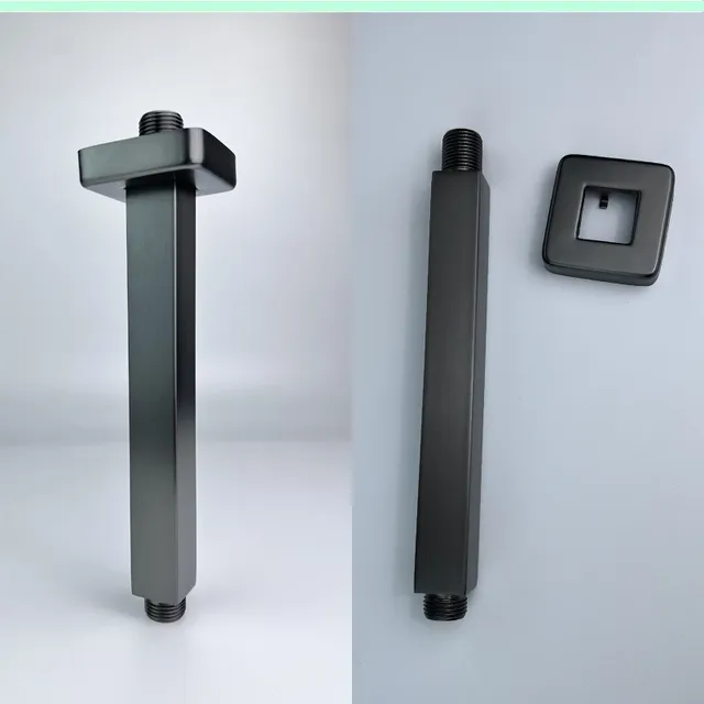 Bras de Douche Carré et Rond en Acier Inoxydable – vue 6