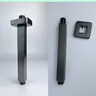 Bras de Douche Carré et Rond en Acier Inoxydable – vue 6