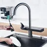 Robinet de cuisine gris en laiton avec affichage… – vue 3