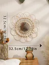 Miroir décoratif mural tissé à la main – vue 5