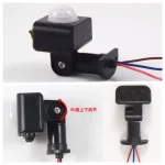 Capteur infrarouge de commutateur de détection de corps humain étanche extérieur avec retard de contrôle de la lumière ménage étanche à la pluie 110 V 220 V